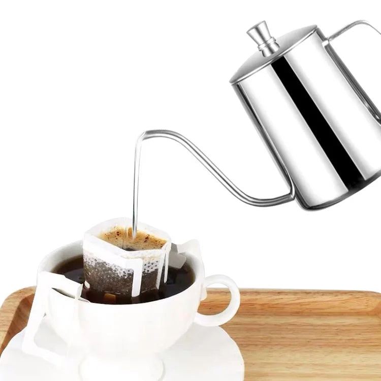 Steel Coffee Kettle 350ml 600ml Camping Home Kitchen Water Tea Coffee Pot