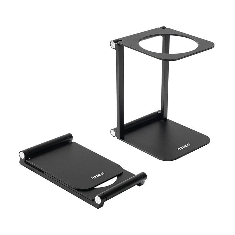 Coffee machine holder drip filter coffee holder aluminum alloy foldable outdoor portable coffee accessories