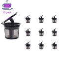 10/6/4pcs Reusable Signle Serve Cups Refillable Coffee Filters
